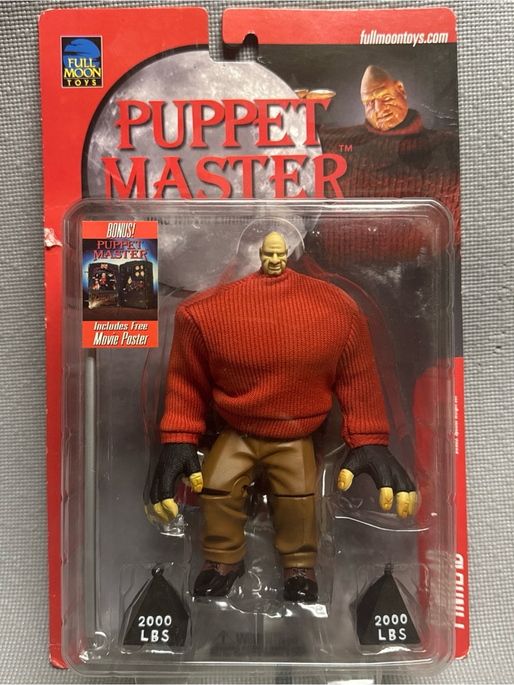 Puppet Master Pinhead 6” Action Figure Horror Movie Toy Full Moon